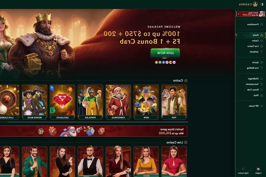 Casinia Casino Login - Access Your Favorite Games