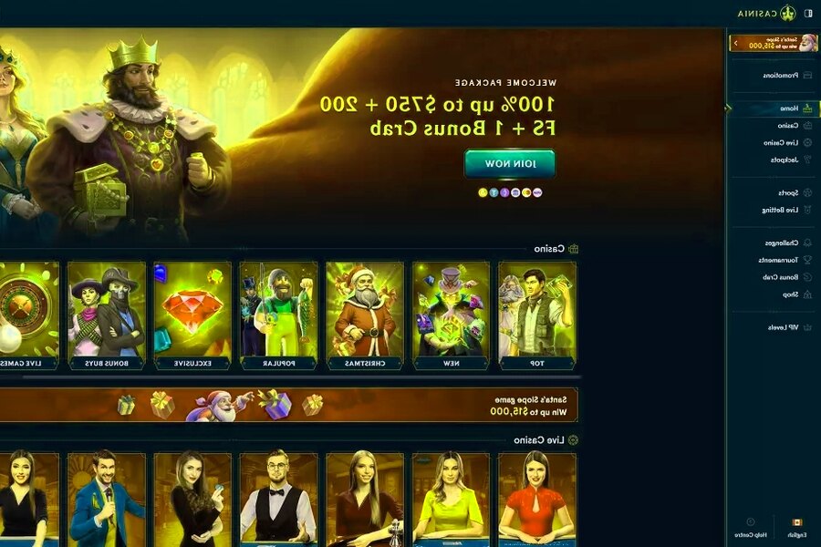 Casinia Casino Sign Up Process: Create Your Account
